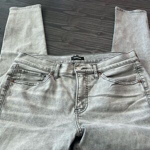 Express skinny grey jeans